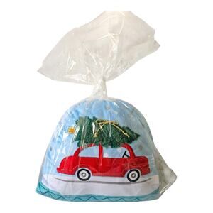 NEW Wondershop Christmas Snow Globe Car Throw Pillow (Size: 14.25" x 11")
